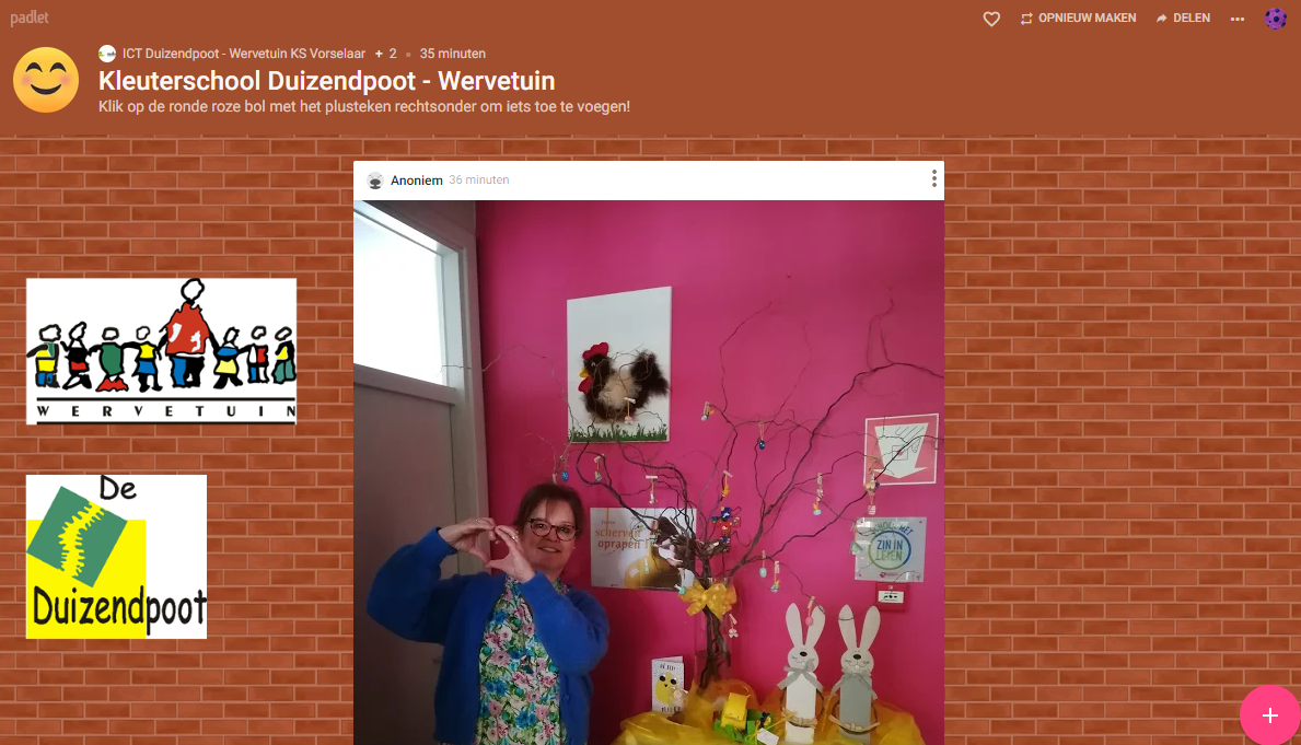 Padlet Duizendpoot - Wervetuin