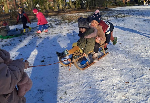 Retteketet... Sneeuwpret!