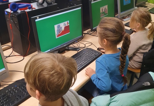 Bezoek computerklas